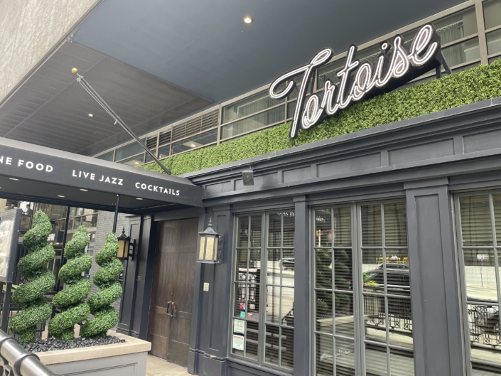 uv rated boxwood hedges spiral topiaries the silk thumb chicago dinner restaurants